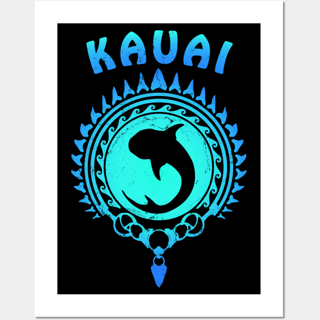 Kauai Whale Shark Wall Art by NicGrayTees